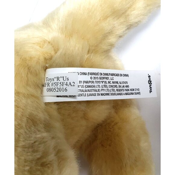Toys R Us Golden Labrador 16" Yellow Retriever Plush Stuffed Dog Soft Toy 2015 - Picture 6 of 7